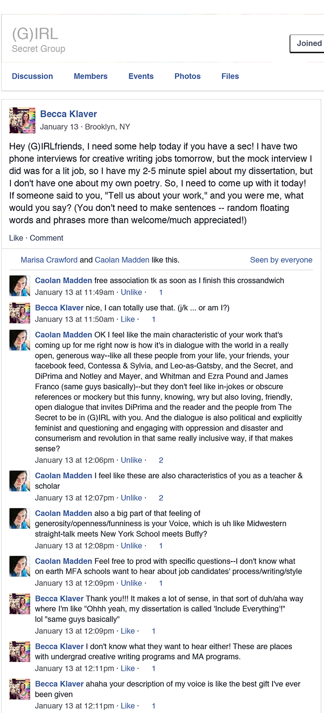 A comic by Bianca Crawford and Simone Kearney