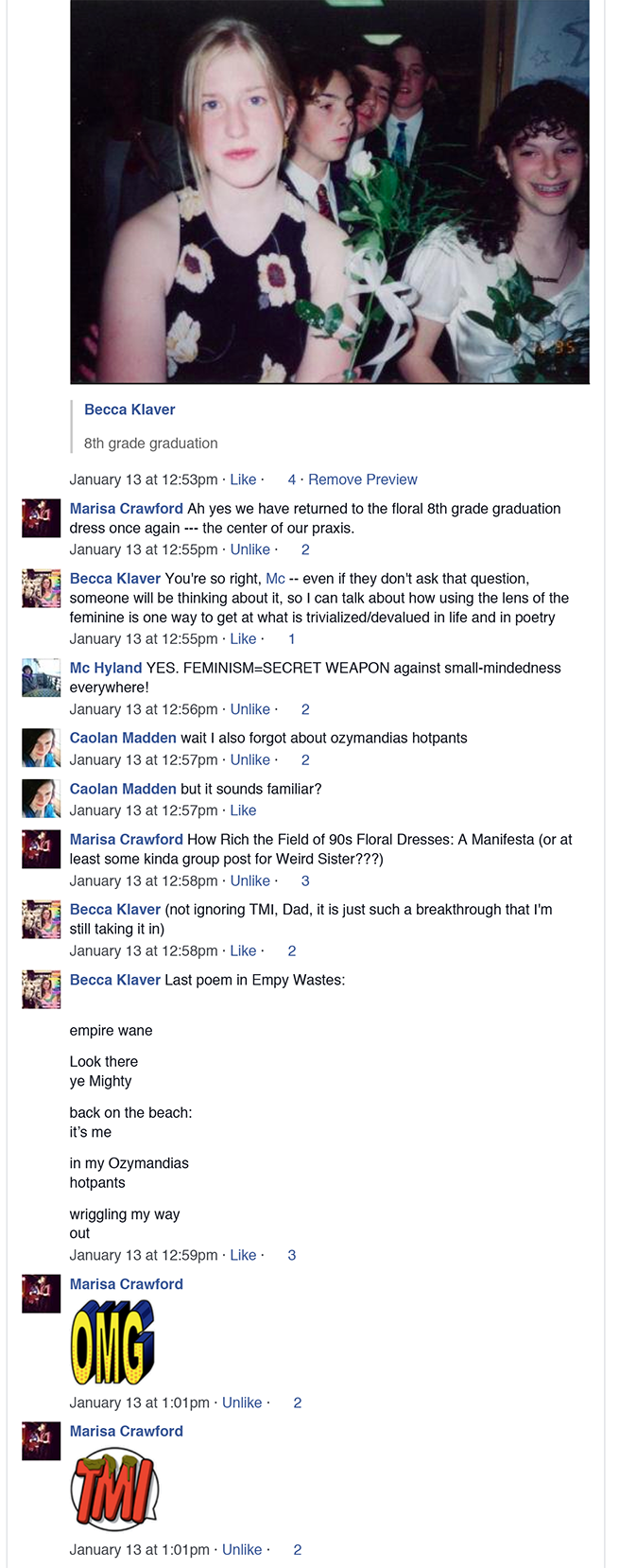 A comic by Bianca Crawford and Simone Kearney