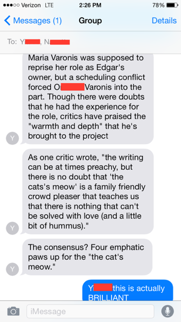 Leora Fridman's correspondance